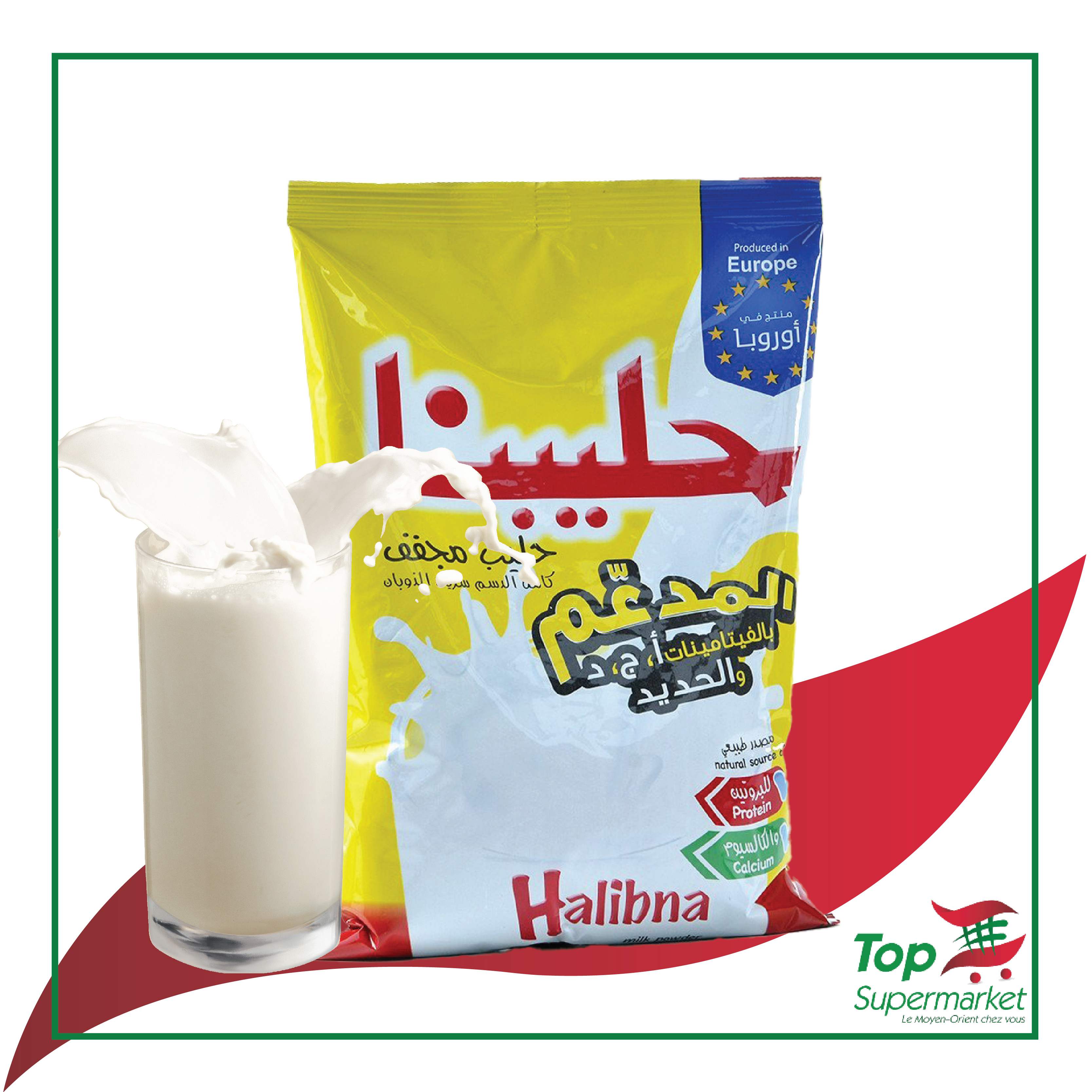 Halibna lait en poudre 2,25KG